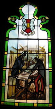 Window in St Mary’s Convent, Handsworth, made by Hardman